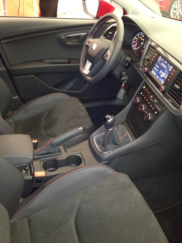 New SEAT Leon FR - interior