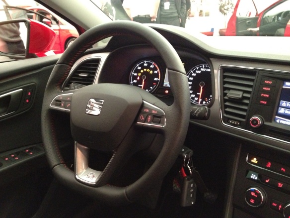 New SEAT Leon FR- interior